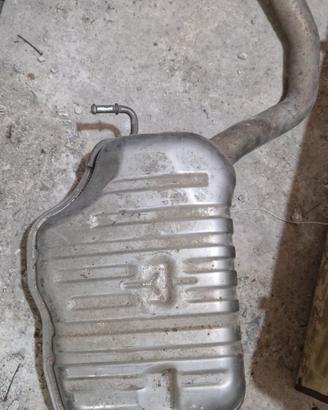 silenziatore scarico originale audi/wv