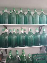 Boccioni vetro per vino 16 litri con gorgogliatore