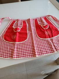 set 3 pz grembiuli da cucina