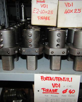 portautensili VDI vari modelli