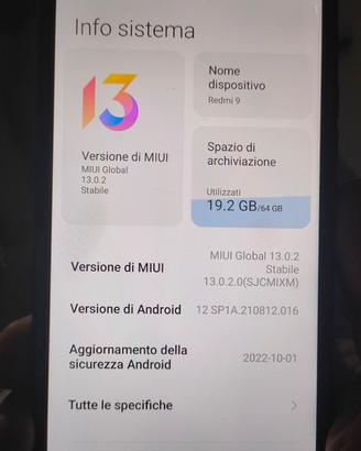 Xiaomi Redmi 9 4GB RAM - Perfettamente Funzionante