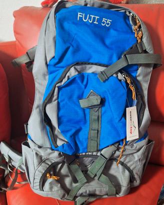 zaino trekking 55 litri NUOVO