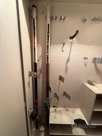 Lotto 2 canne da pesca vintage telescopiche