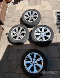 4 cerchi e gomme Mercedes 16”