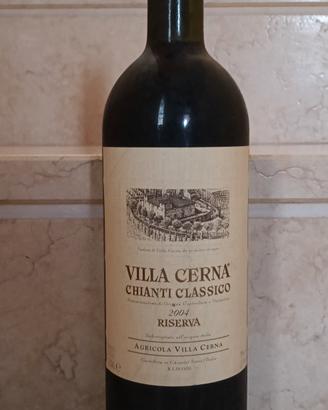 Bottiglia vino Villa Cerna Chianti Classico 