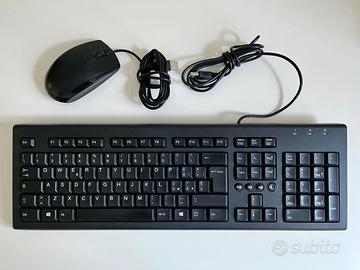 Tastiera + Mouse HP con filo