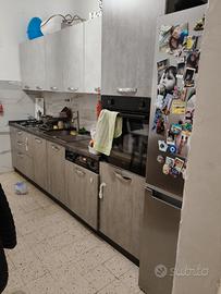 cucina+ camera da letto 