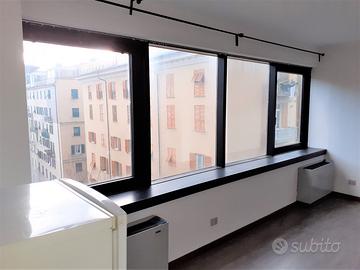 Monolocale 40mq in genova centro corte lambruschin