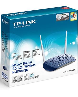 Modem Router Nuovo Wireless TP - Link TD - W8960N