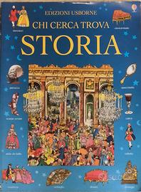 Libro Chi cercatrova Storia.  Edizioni Usborne