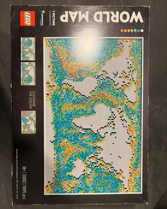 LEGO Art World Map 31203 – 11.695 pezzi