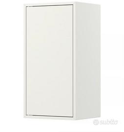 Ikea Eket bianco con anta e mensola 35 x 35 x 70