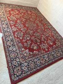 tappeto persiano rosso 