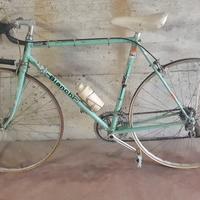 Bicicletta originale corsa mialno san remo 1950