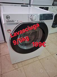Lavasciuga hoover 9/5kg inverter 1400 giri wi-fi 