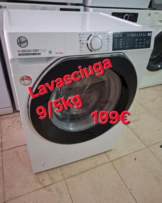 Lavasciuga hoover 9/5kg inverter 1400 giri wi-fi 