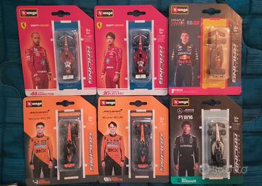 6 modellini formula 1 Burago 