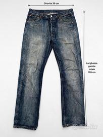 Levi’s 501 vintage W30 L32 jeans denim faded