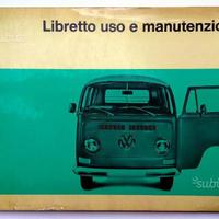 Manuale Uso Manutenzione VW Transporter Bulli T2