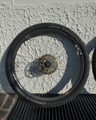 Ruote carbonio mtb miche k1 29
