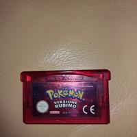Gioco per gameboy Pokemon versione rubino