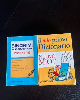 Il mio primo Dizionario e Sinonimi e Contrari