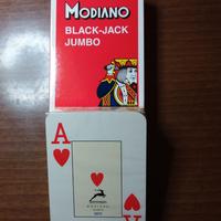 Mazzo Carte 54 Black-Jack -  NUOVO