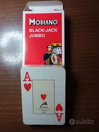 Mazzo Carte 54 Black-Jack -  NUOVO