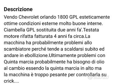 Chevrolet orlando 