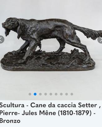 scultura  in bronzo 