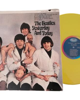 The Beatles Yesterday and today Vinile Giallo