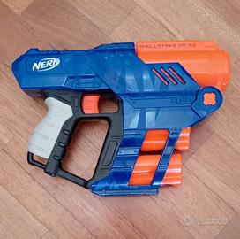 Blaster giocattolo Nerf Elite Shellstrike DS-6