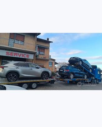 Trasporto auto,camioncini, macchinari