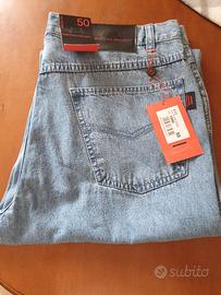 Jeans European Project colore azzurro TG 50