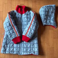 Giacca sportiva trapuntata da bambina