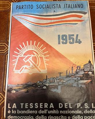Manifesto / Locandina d'epoca Partito Socialista I