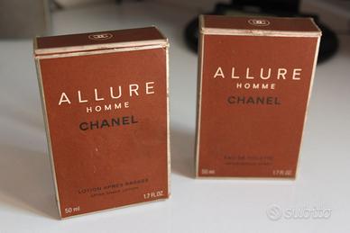 2 confezioni Chanel Allure Homme eau de toilette 