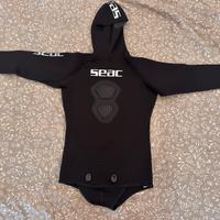 Muta Apnea SEAC Black Shark 3mm - NUOVA - Taglia M