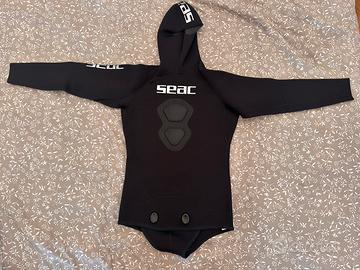 Muta Apnea SEAC Black Shark 3mm - NUOVA - Taglia M