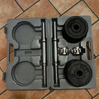 Valigia set pesi Carnielli 15KG SET