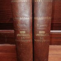 Libri antichi del 1842, 2 vol., Homo Apostolicus