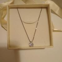 Collana punto luce in argento