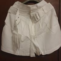 Pantaloncino donna bianco Glamorous