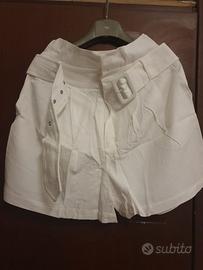 Pantaloncino donna bianco Glamorous