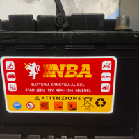 Batteria ermetica al gel