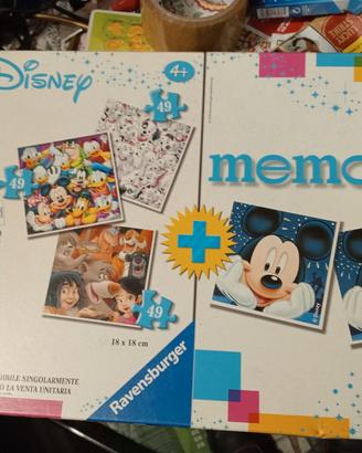 Ravensburger Disney multigioco Memory + Puzzle