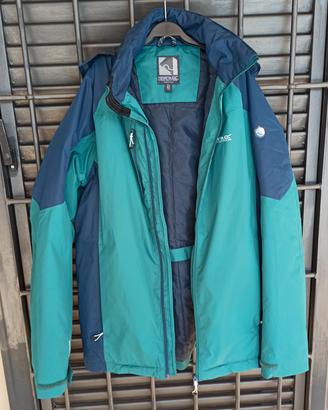 Giubbotto invernale Regatta blu/verde taglia S