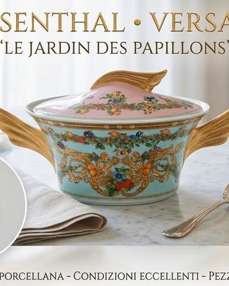 Zuppiera Versace-Rosenthal: Le Jardin des Papillon