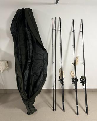 Canne shimano tribal long cast 12 piedi 3 libre