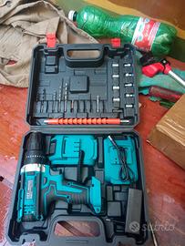 trapano a batteria e percussione 